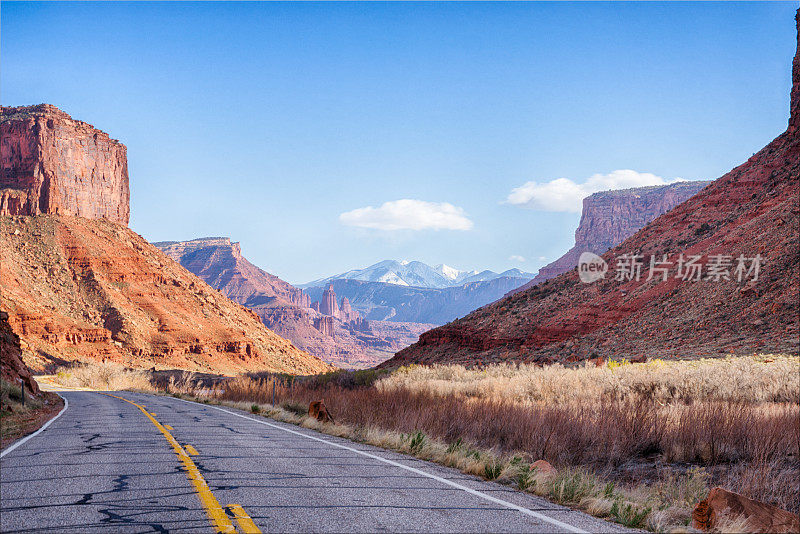 Fisher Towers Canyon路